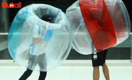bubble zorb ball for soccer playing